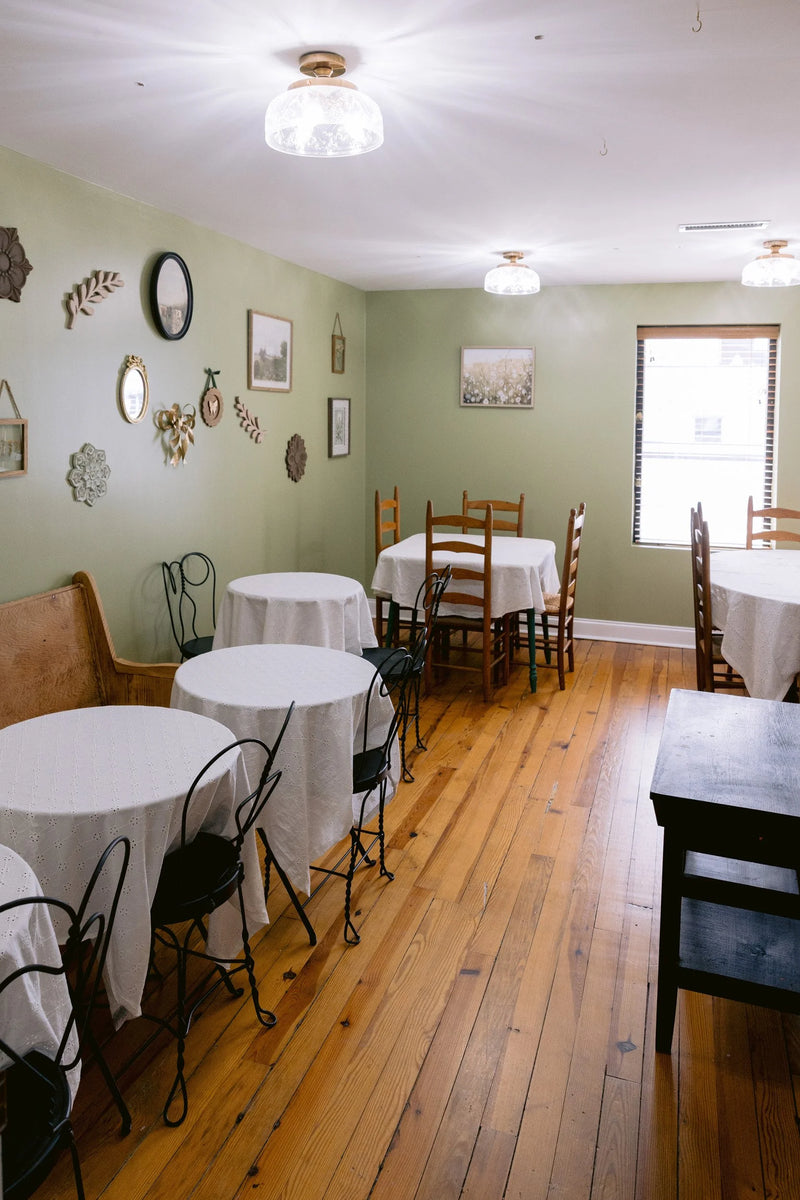 The Gathering Room small event and workshop space at The Loft in Claremont, NC