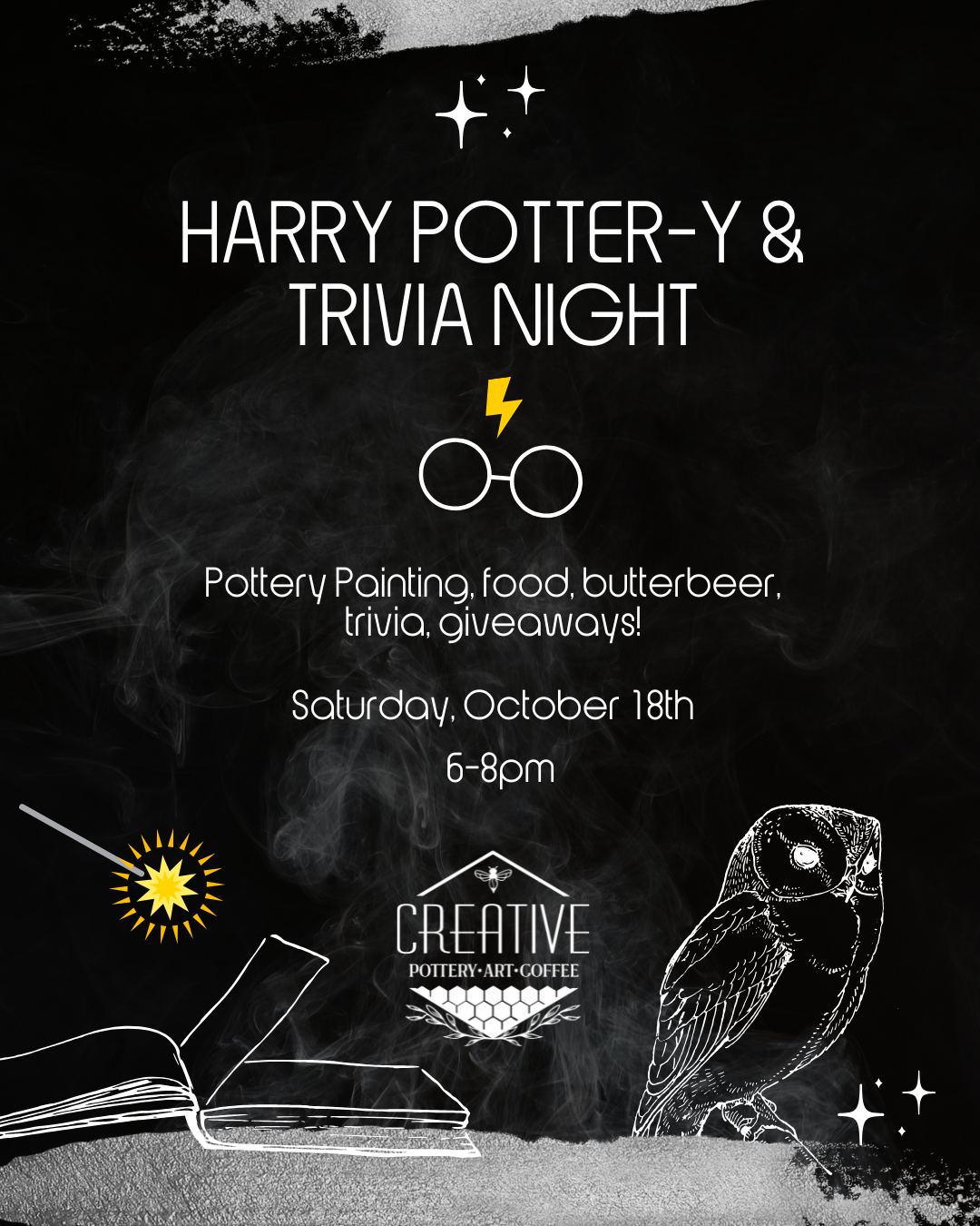 Harry Potter-y | Pottery and Trivia Night
