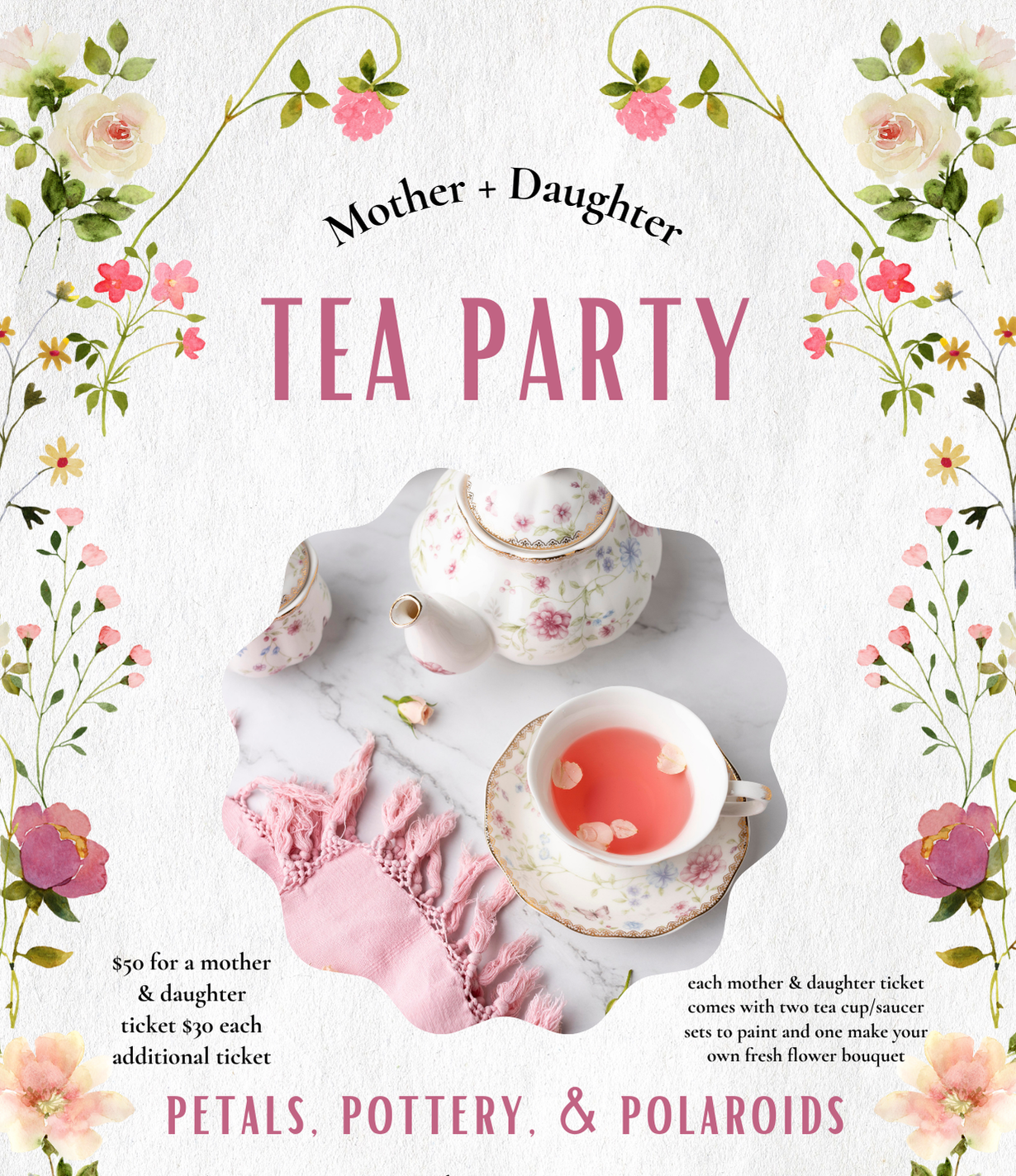Mother & Daughter Tea Party
