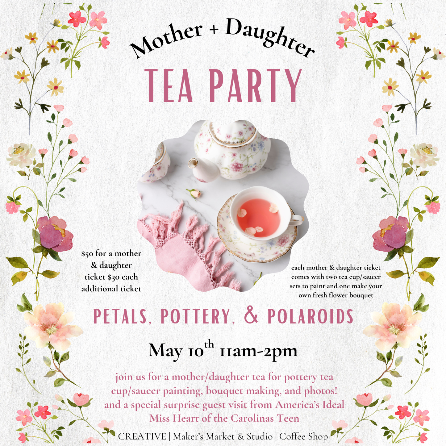 Mother & Daughter Tea Party