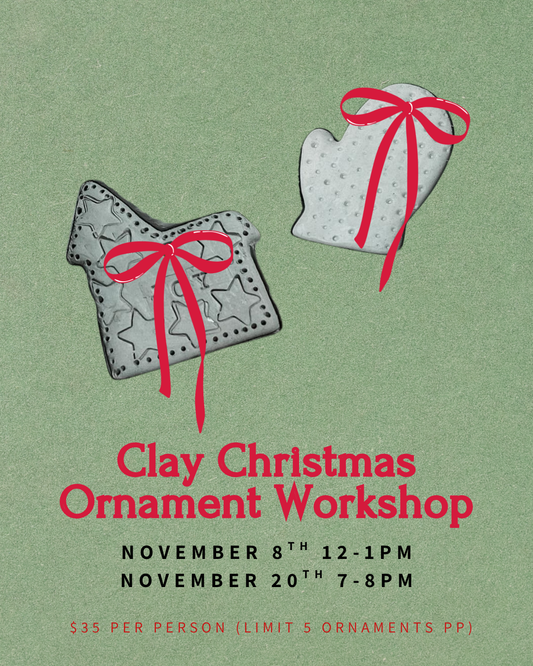Holiday Ornament | Clay Workshop
