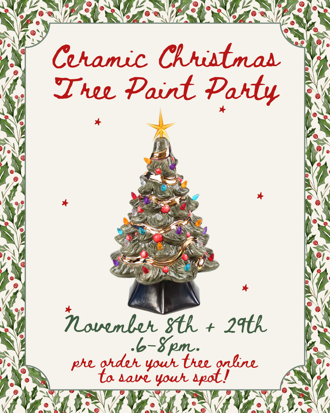 Christmas Tree | Paint Party