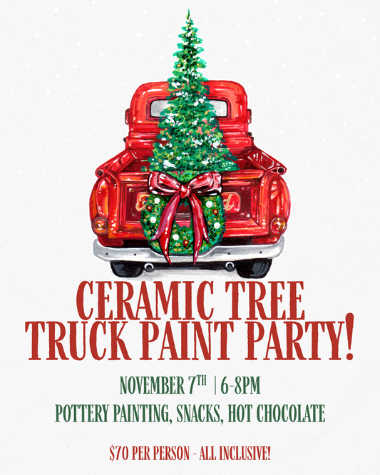 Christmas Tree Truck | Paint Party