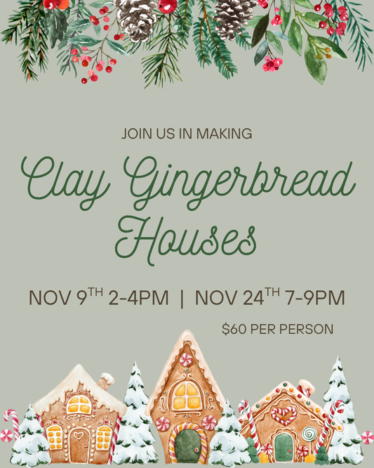 Gingerbread House | Clay Workshop