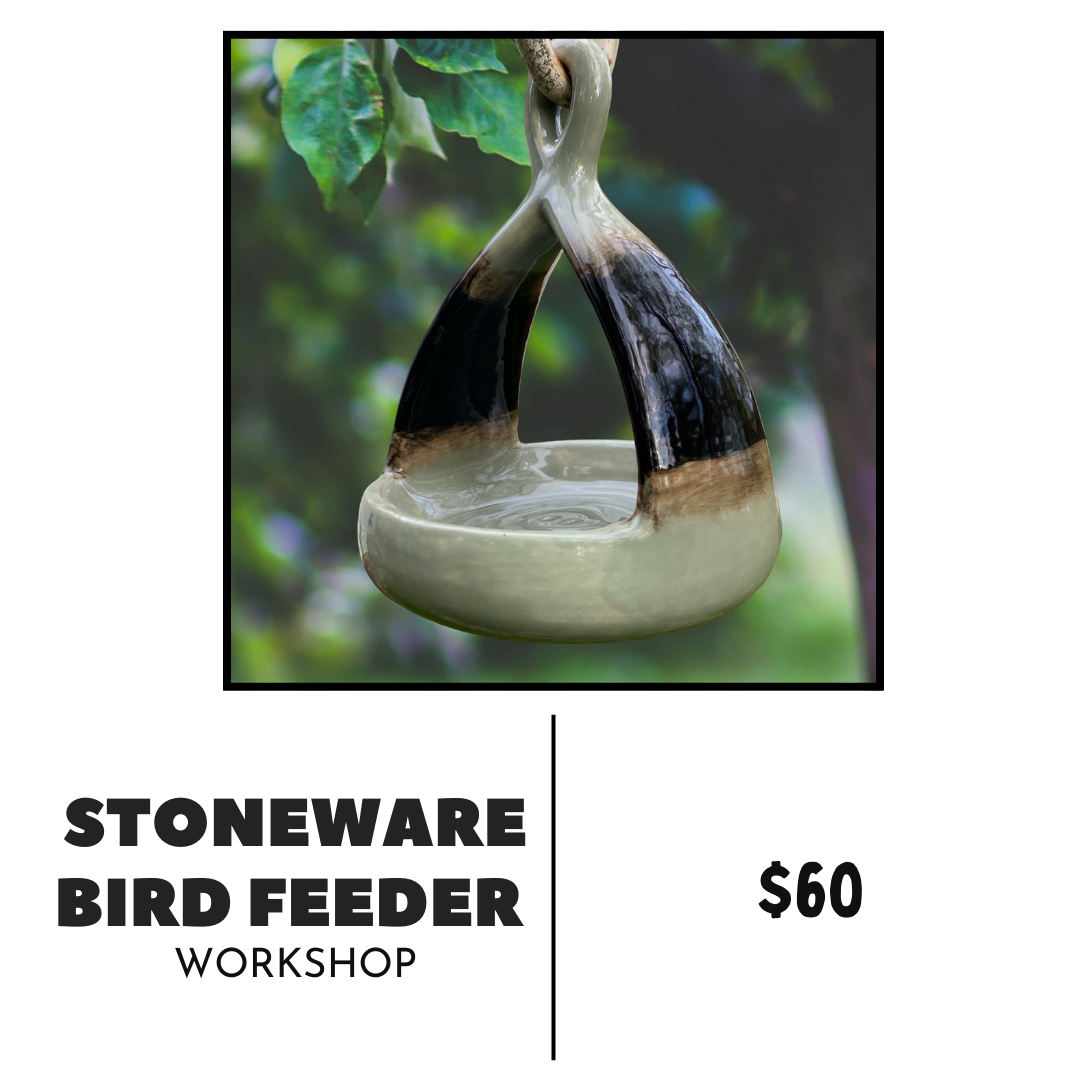 Stoneware Birdfeeder Workshop