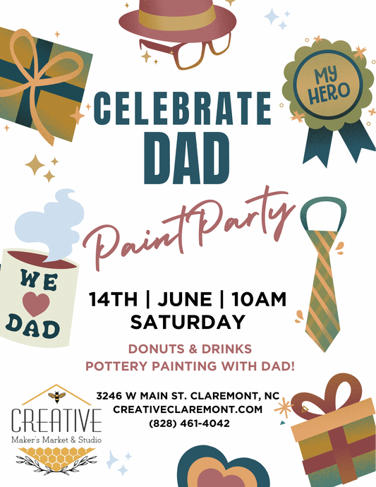 Celebrate Dad Paint Party