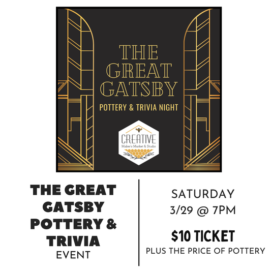 The Great Gatsby | Pottery and Trivia Night