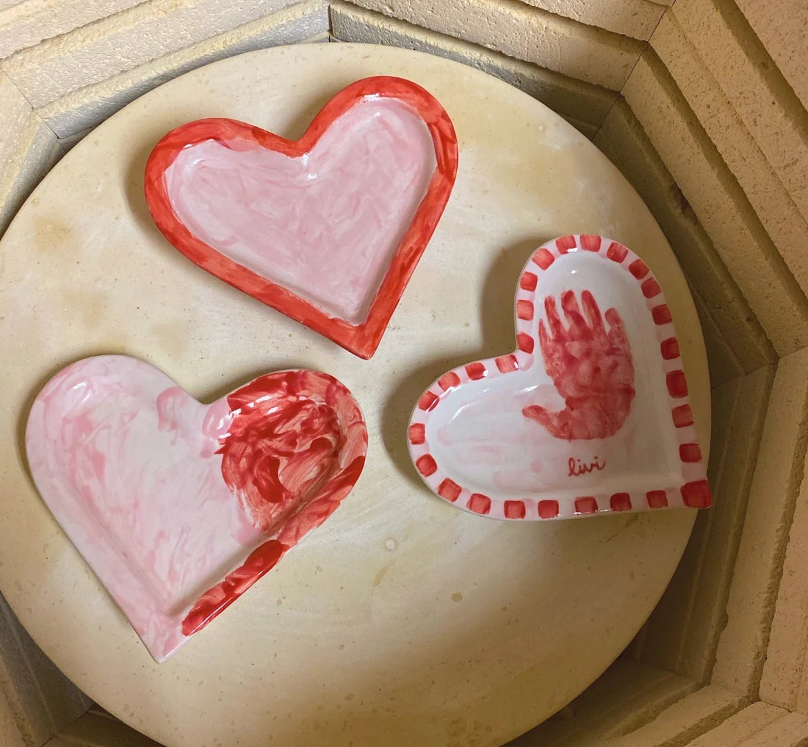 Mommy & Me Valentines Painting