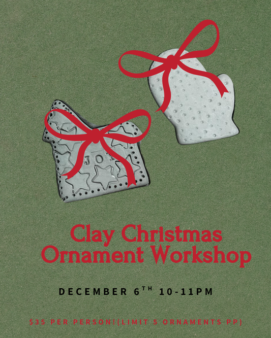Holiday Ornament | Clay Workshop
