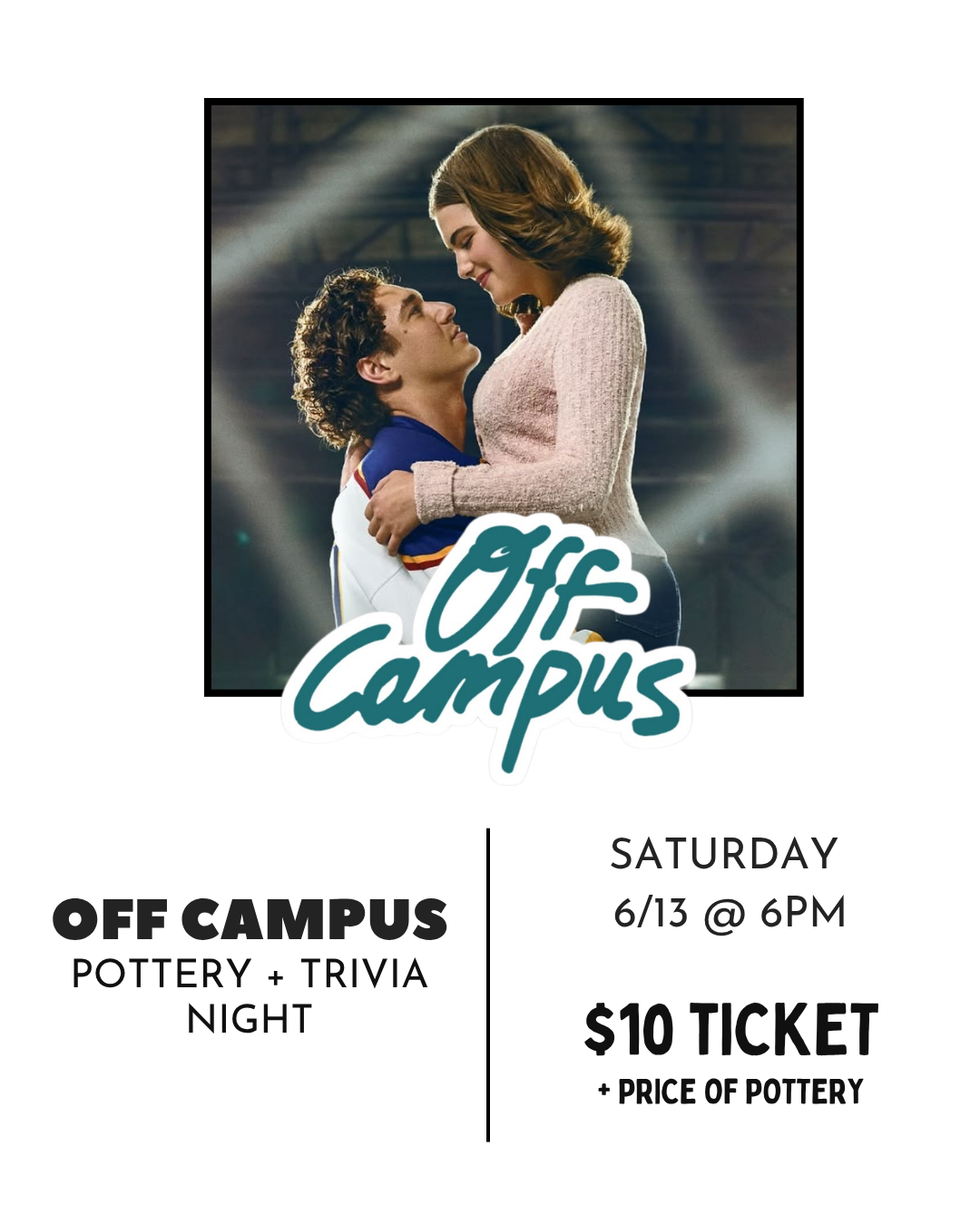 Off Campus | Pottery & Trivia Night