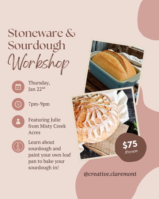 Sourdough & Stoneware Workshop