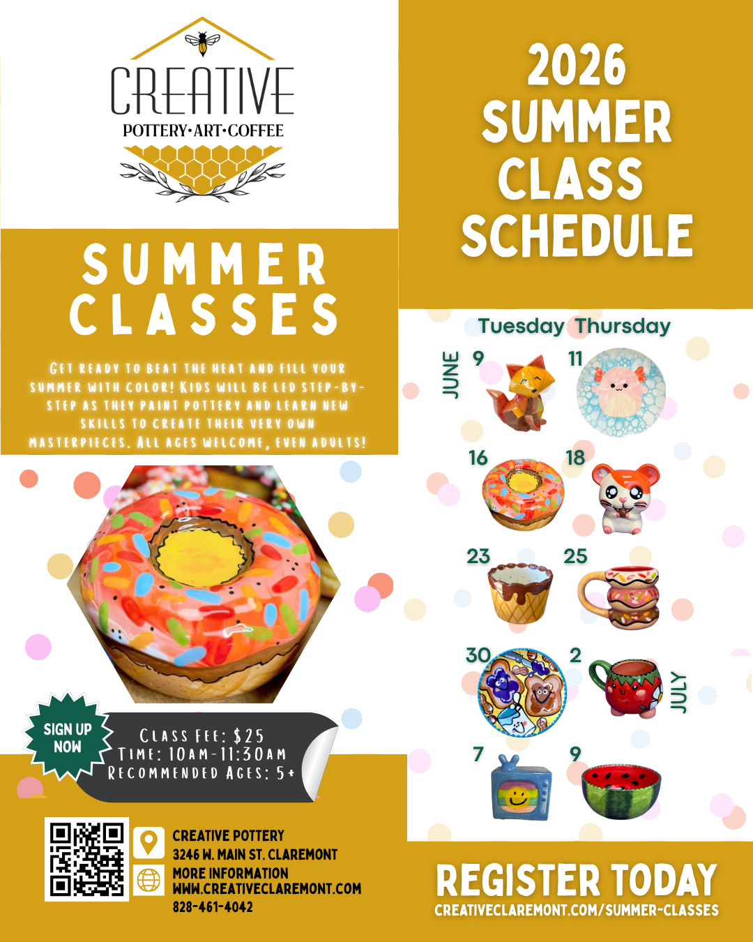 Summer Classes!
