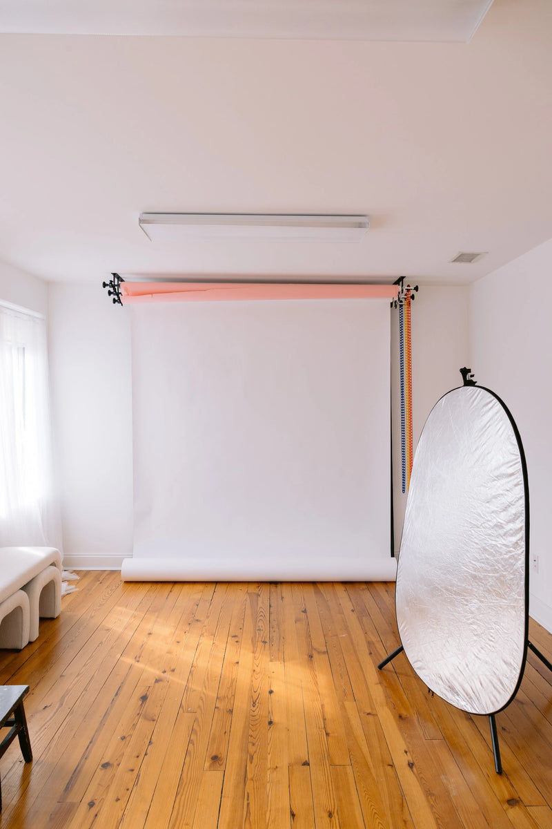 Natural light photo studio at The Loft at CREATIVE in Claremont, NC near Hickory