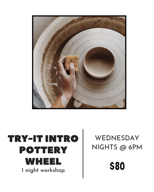 TRY IT - 1 Night Wheel Throwing Workshop