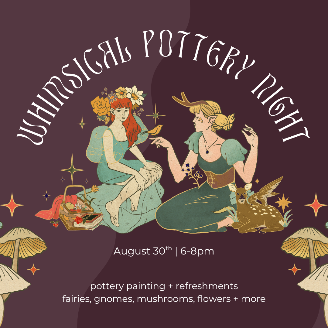 Whimsical Pottery | Theme Paint Night